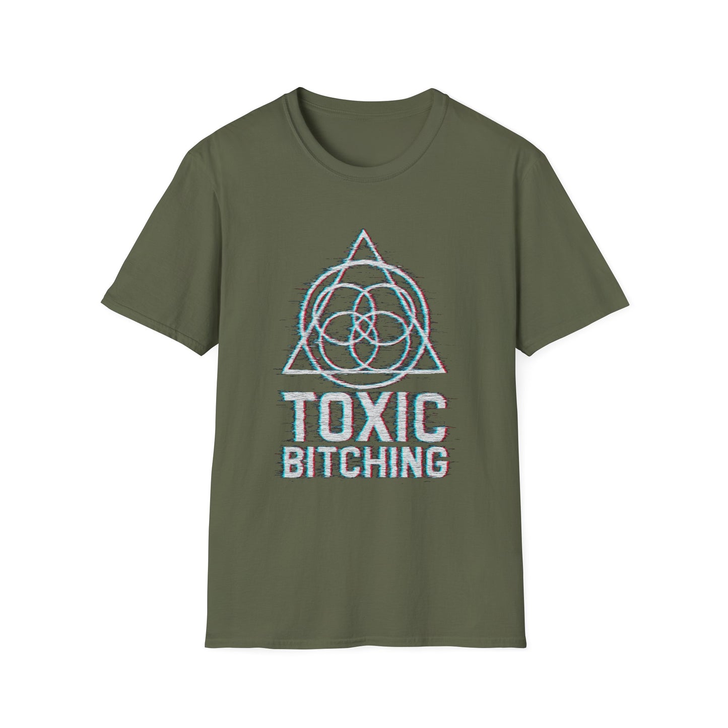 UNISEX SOFT STYLE Toxic Bitching LOGO Frequency Tee β (Gildan 6400)