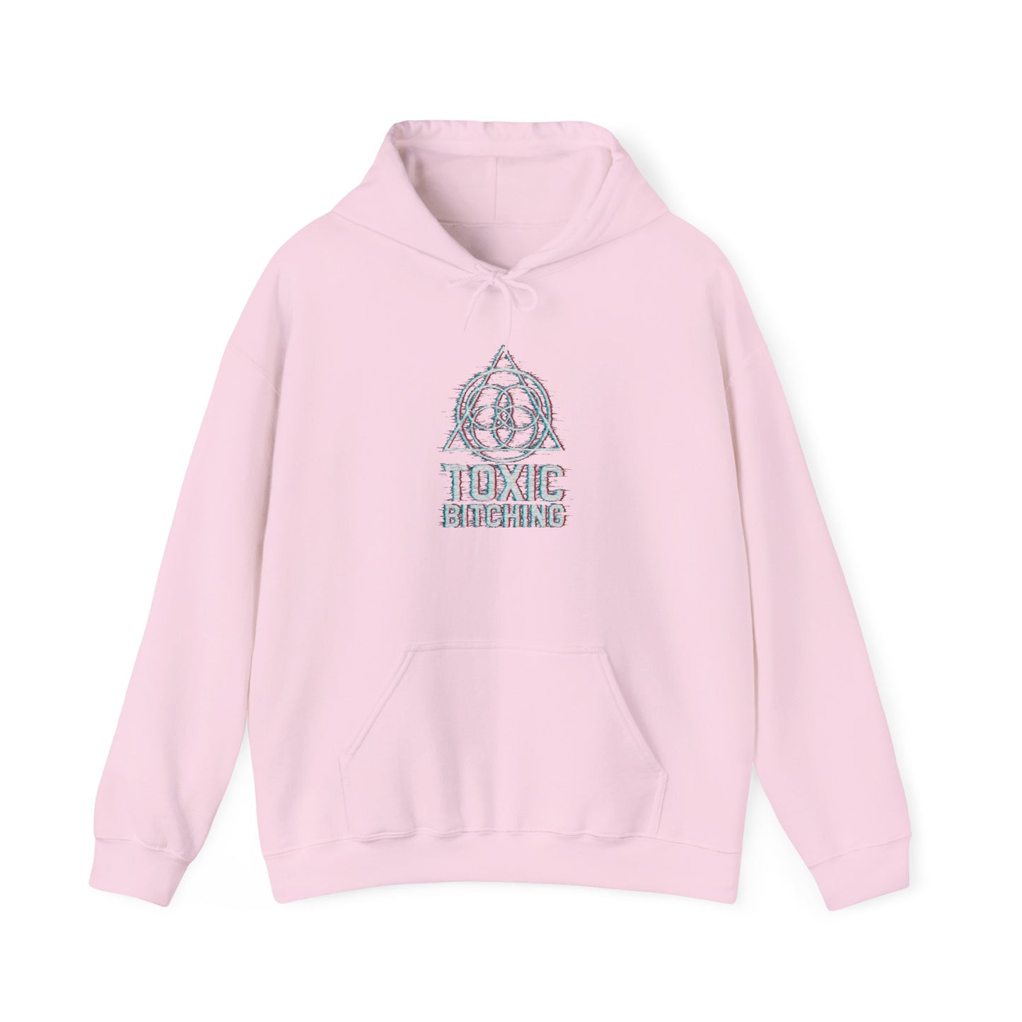 UNISEX GLITCH Logo Hoodie - TOXIC BITCHING Sigil (7 colors)
