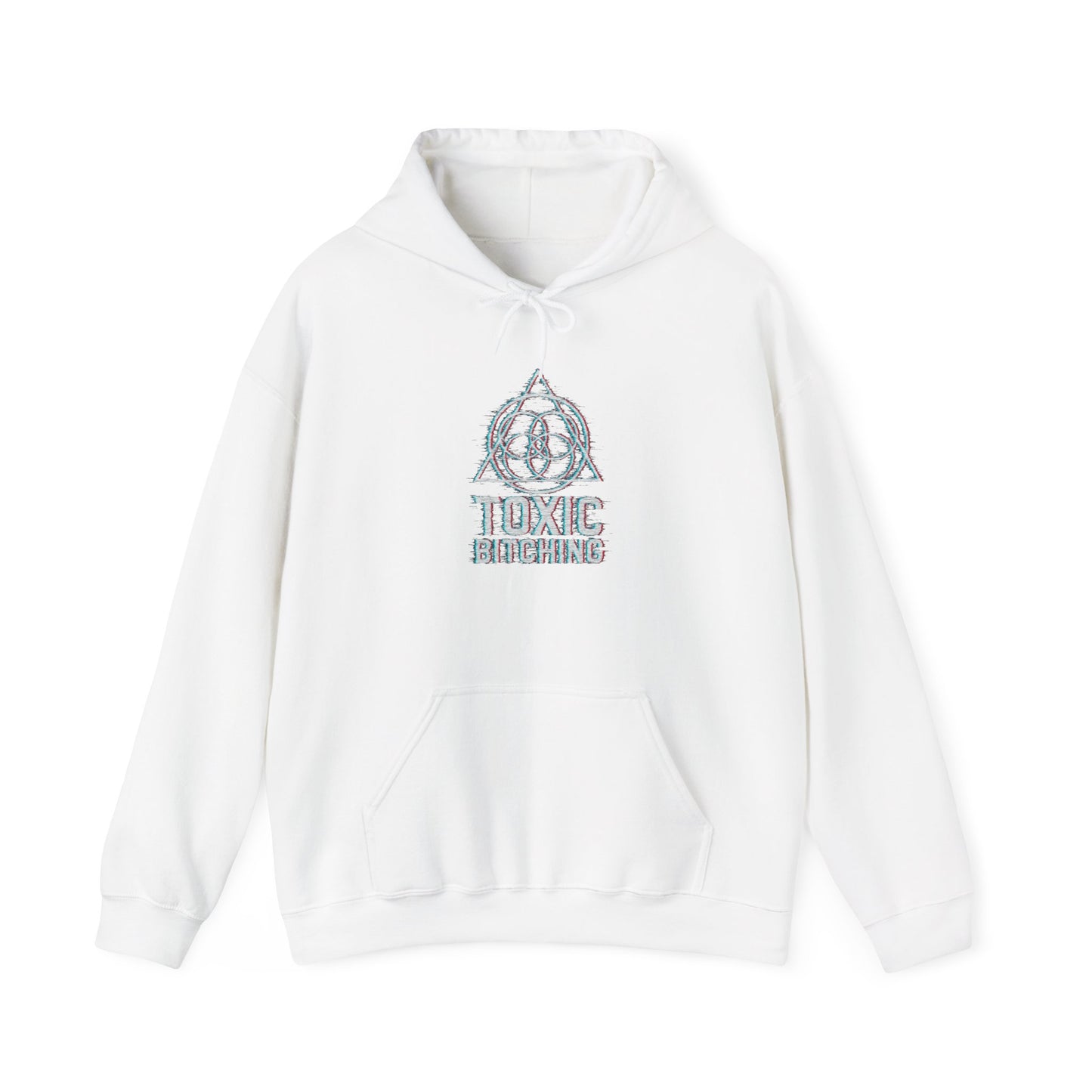 UNISEX GLITCH Logo Hoodie - TOXIC BITCHING Sigil (7 colors)