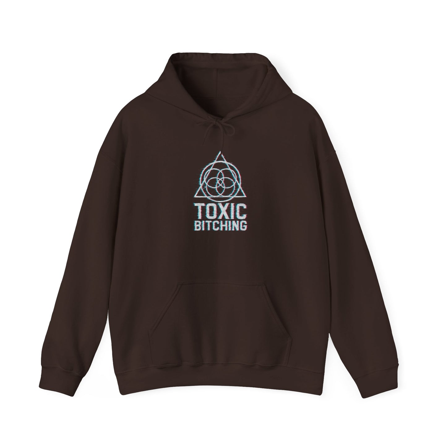 UNISEX GLITCH Logo Hoodie - TOXIC BITCHING Sigil (7 colors)