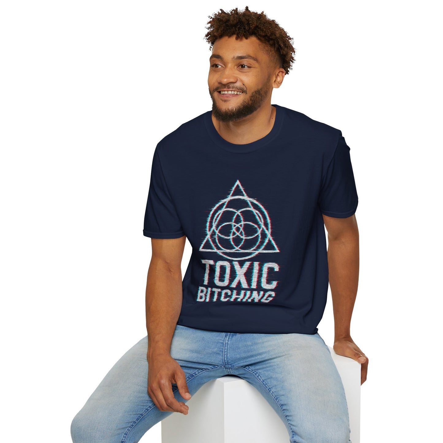 UNISEX SOFT STYLE Toxic Bitching LOGO Frequency Tee β (Gildan 6400)
