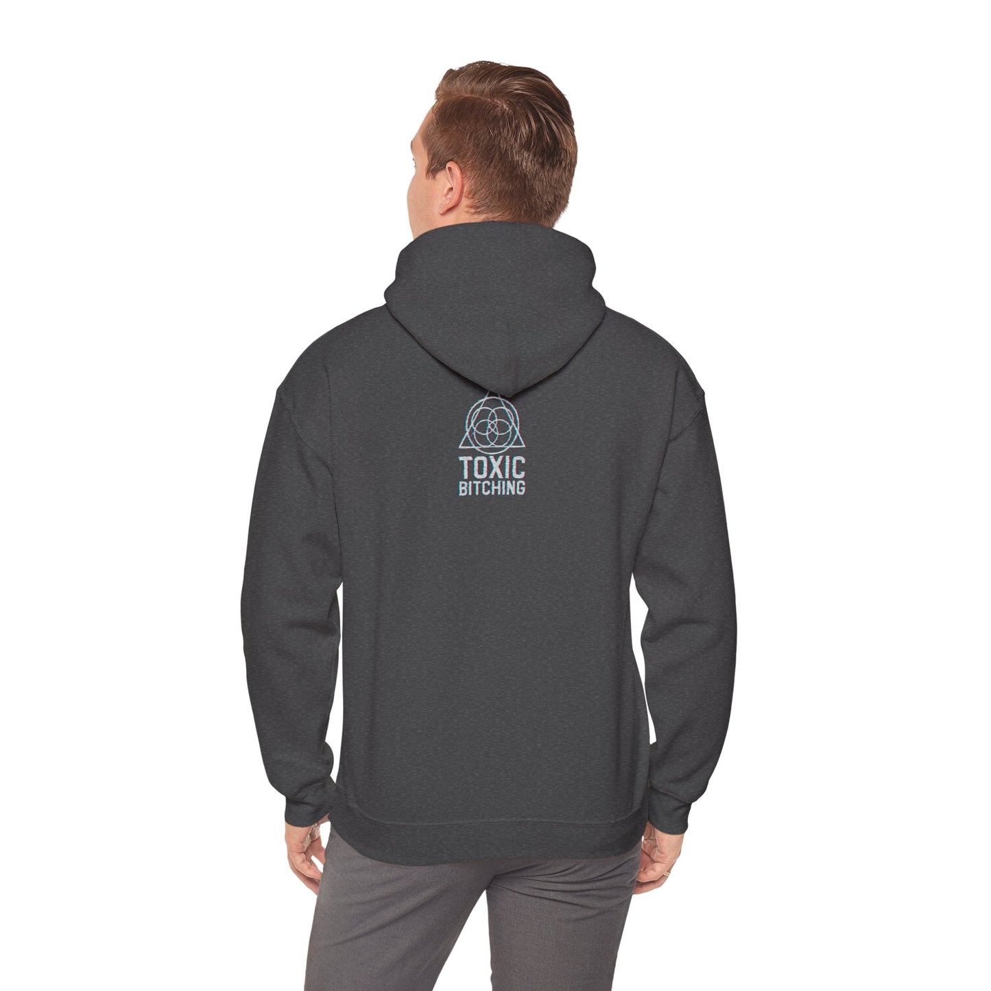 UNISEX GLITCH Logo Hoodie - TOXIC BITCHING Sigil (7 colors)