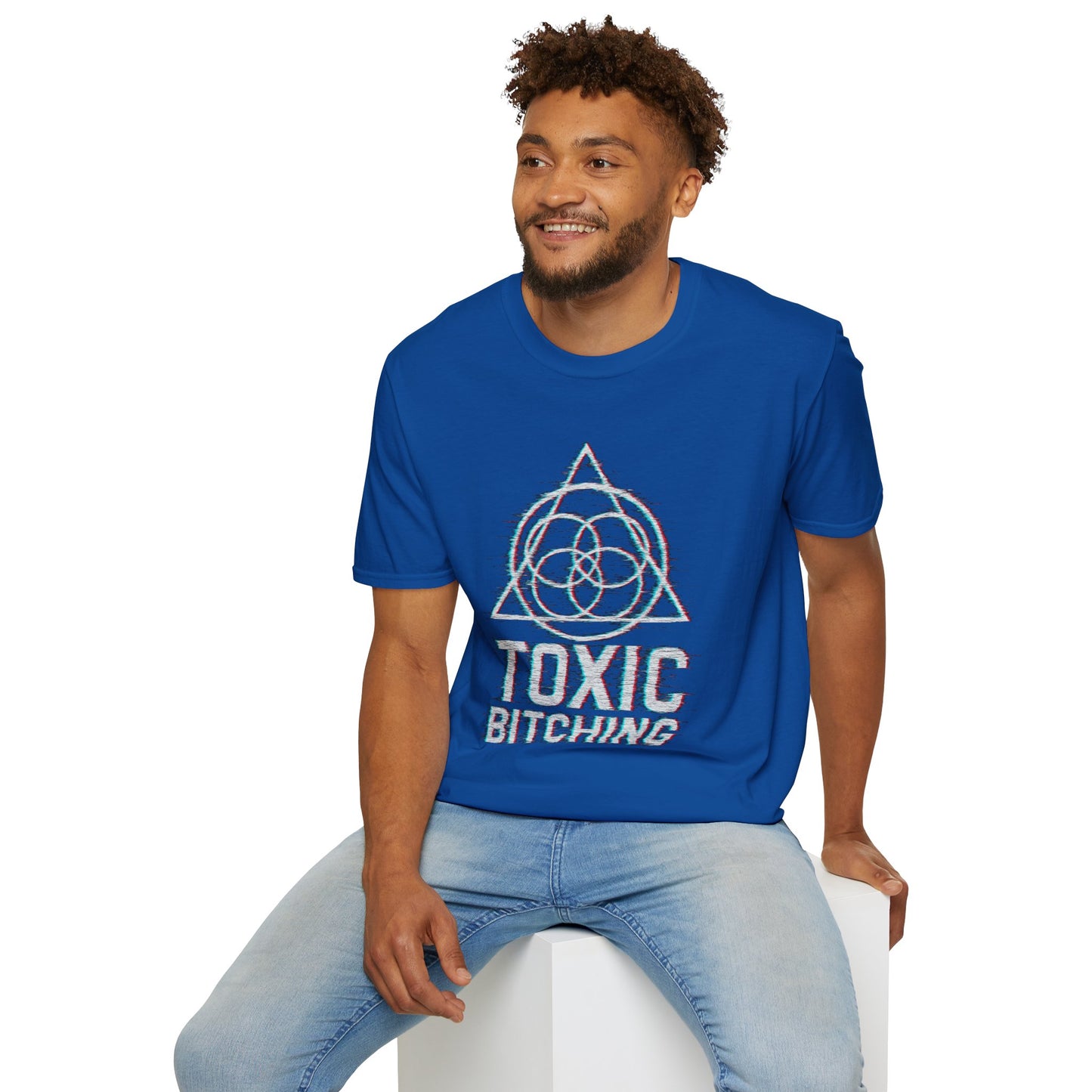UNISEX SOFT STYLE Toxic Bitching LOGO Frequency Tee β (Gildan 6400)