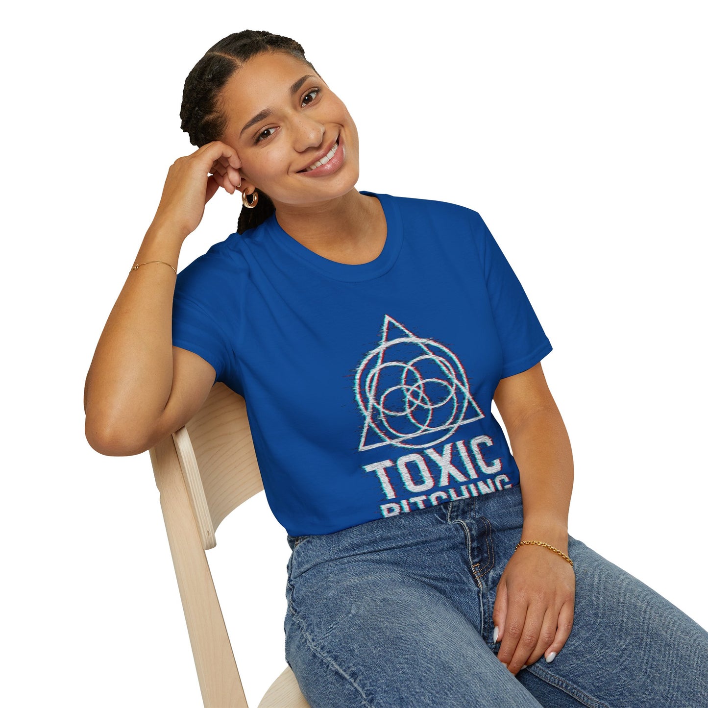 UNISEX SOFT STYLE Toxic Bitching LOGO Frequency Tee β (Gildan 6400)