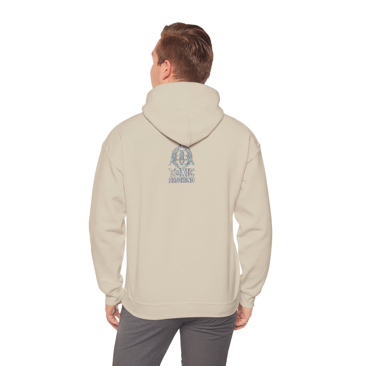 UNISEX GLITCH Logo Hoodie - TOXIC BITCHING Sigil (7 colors)