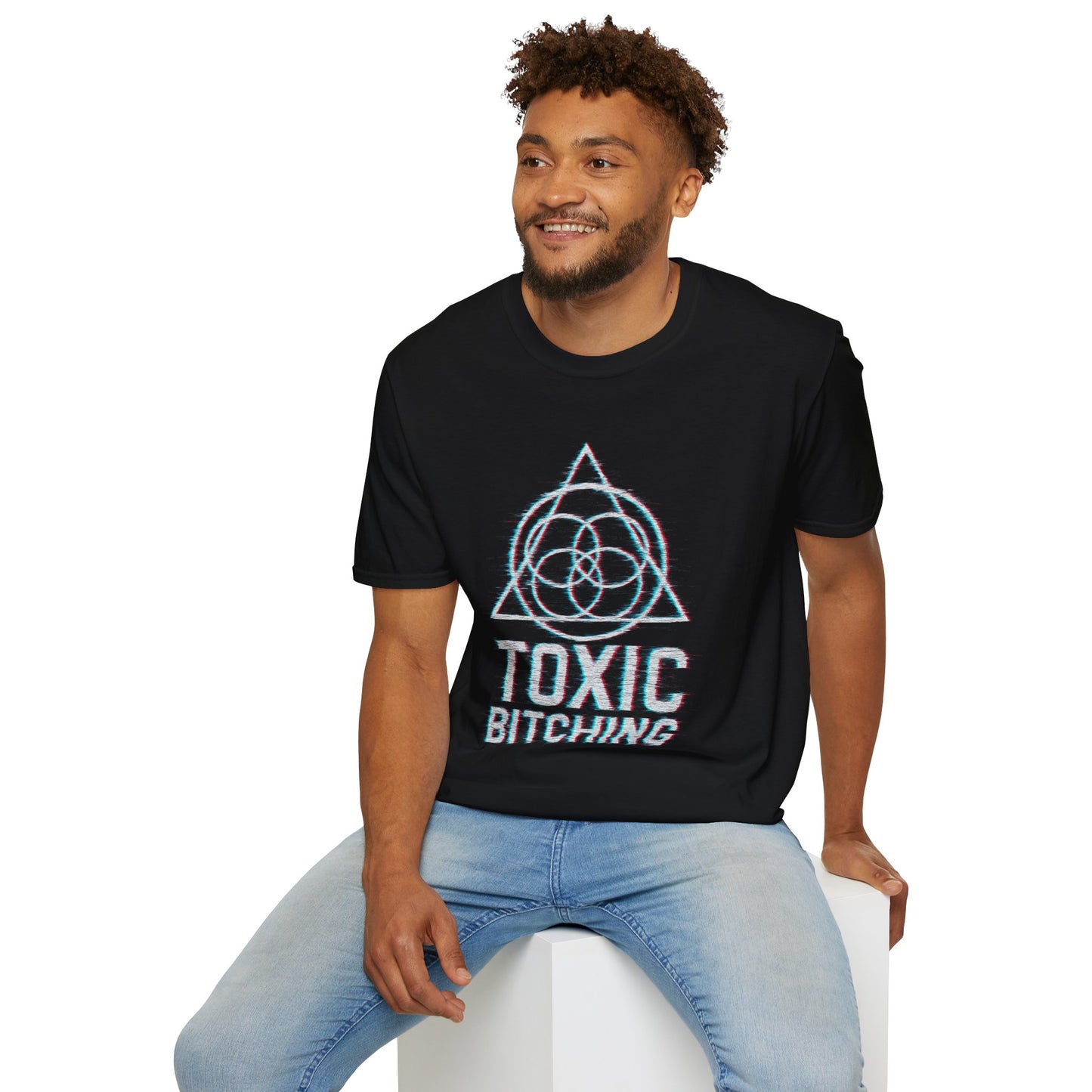 UNISEX SOFT STYLE Toxic Bitching LOGO Frequency Tee β (Gildan 6400)