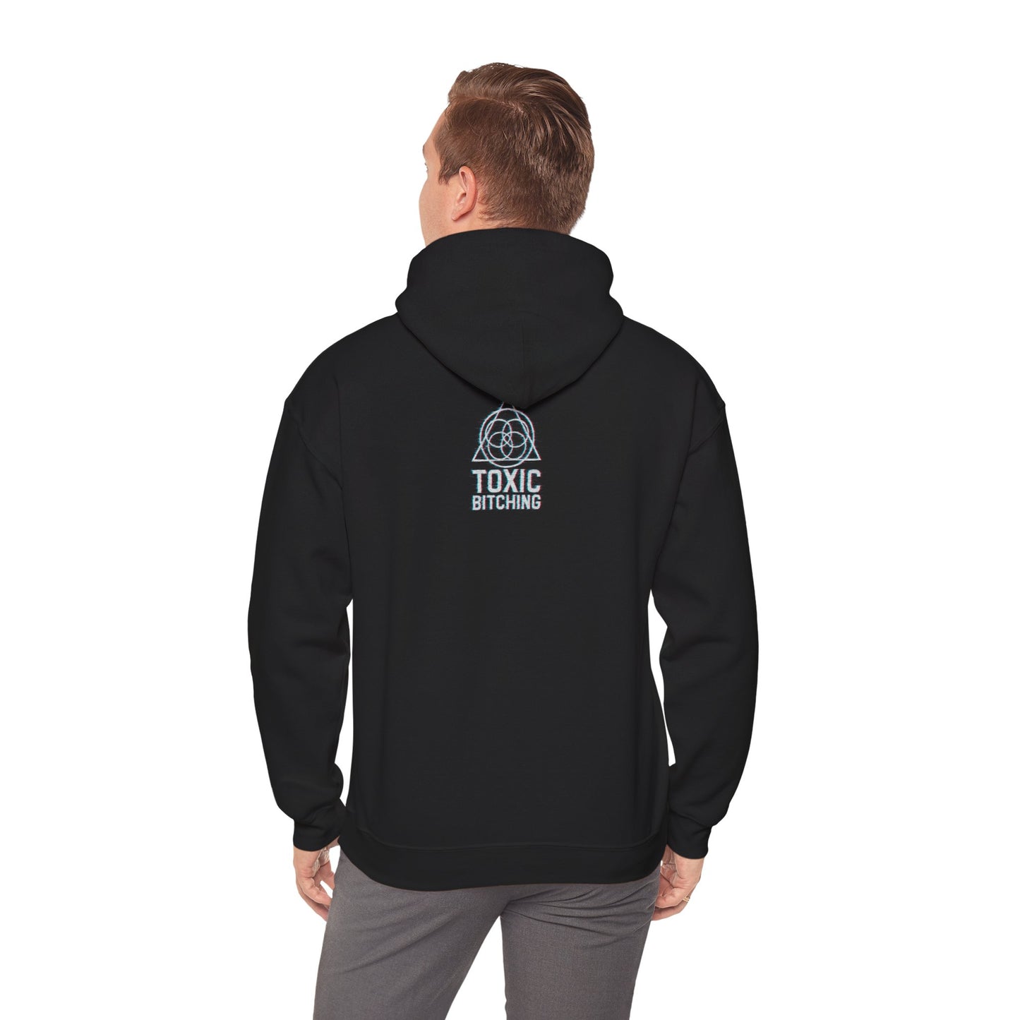 UNISEX GLITCH Logo Hoodie - TOXIC BITCHING Sigil (7 colors)