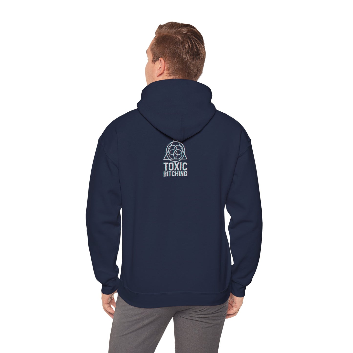 UNISEX GLITCH Logo Hoodie - TOXIC BITCHING Sigil (7 colors)