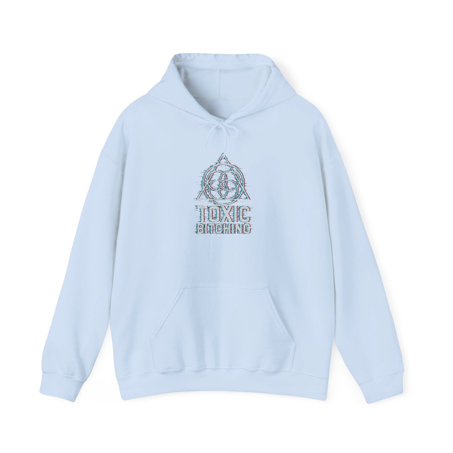 UNISEX GLITCH Logo Hoodie - TOXIC BITCHING Sigil (7 colors)