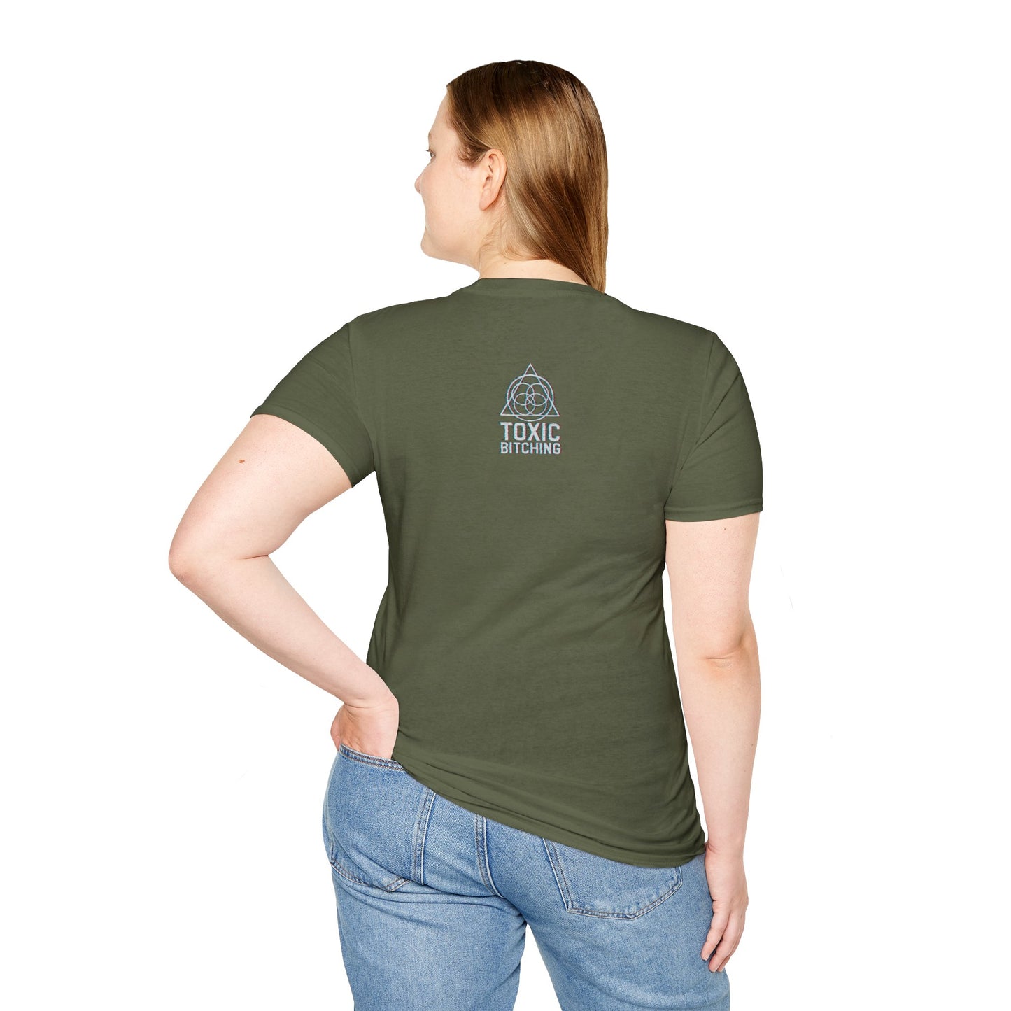 UNISEX SOFT STYLE Toxic Bitching LOGO Frequency Tee β (Gildan 6400)