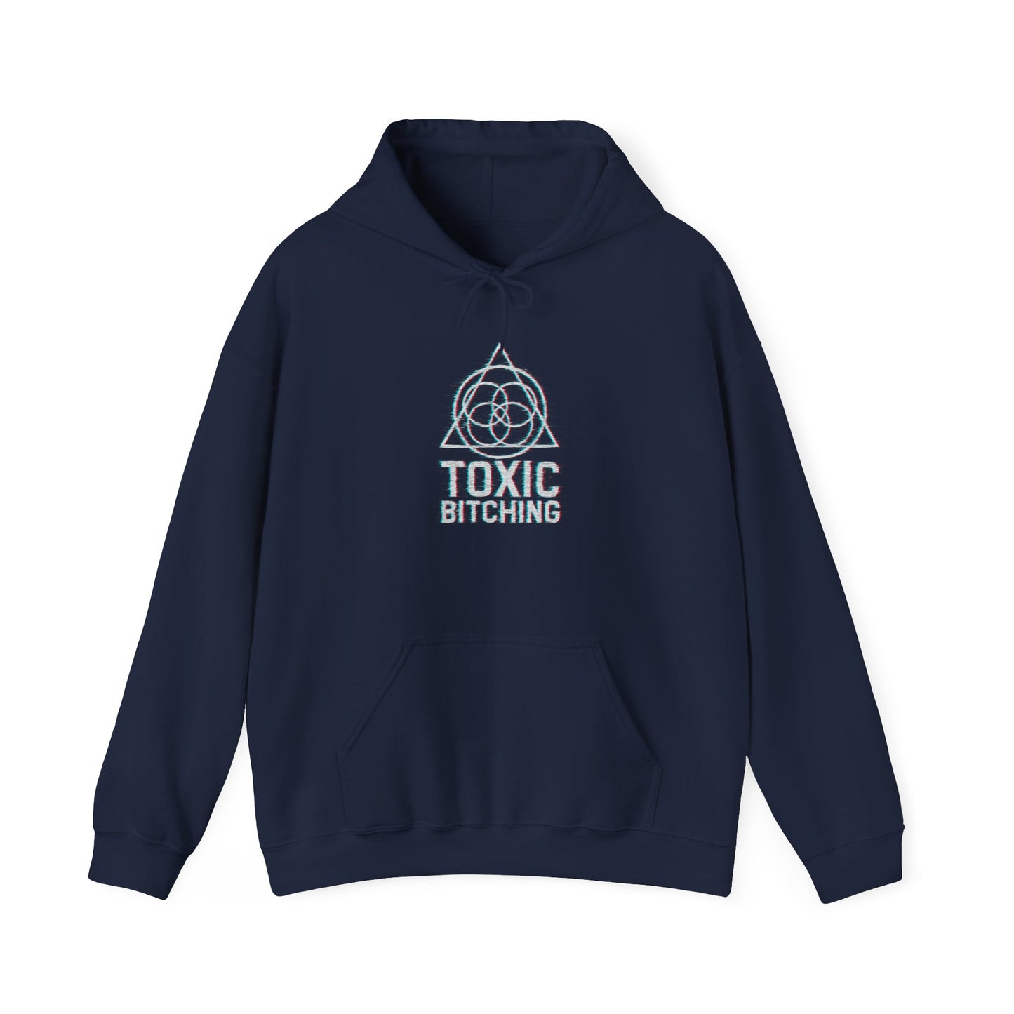 UNISEX GLITCH Logo Hoodie - TOXIC BITCHING Sigil (7 colors)
