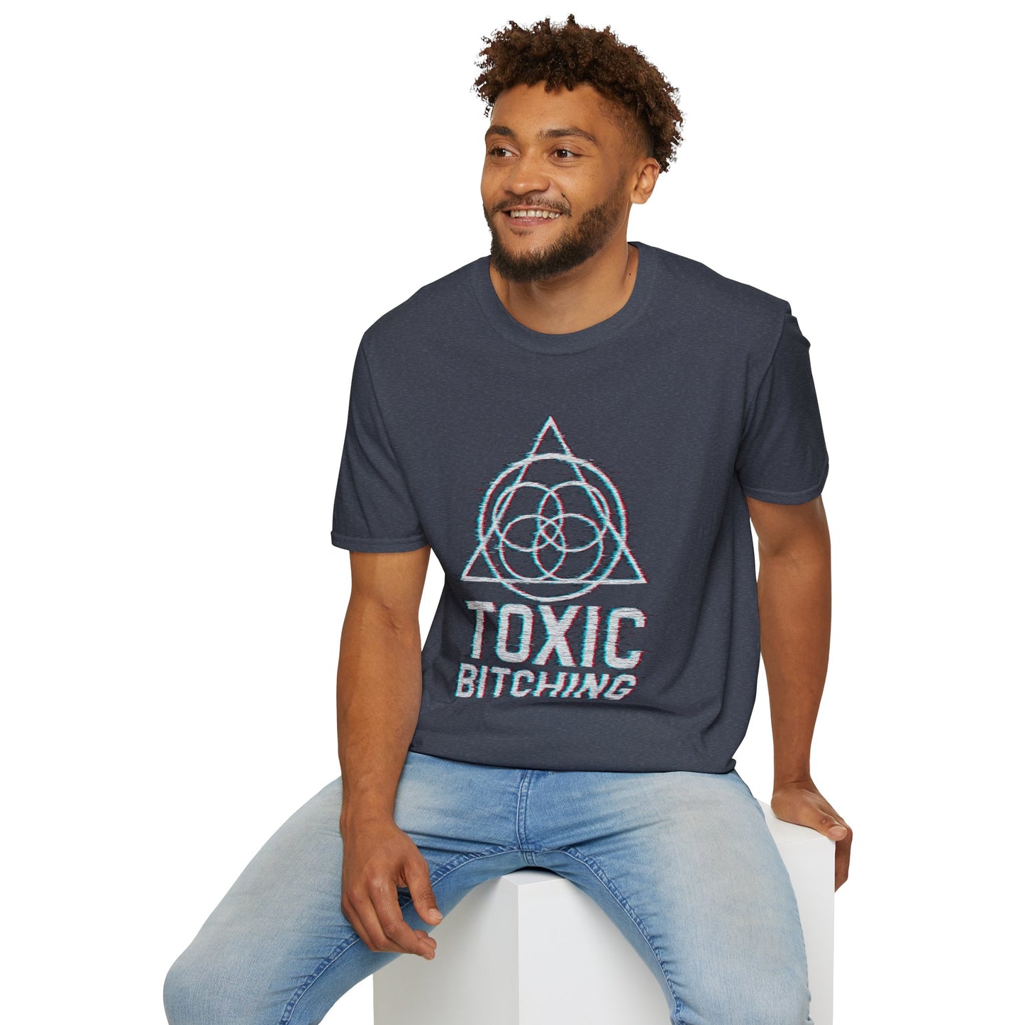 UNISEX SOFT STYLE Toxic Bitching LOGO Frequency Tee β (Gildan 6400)