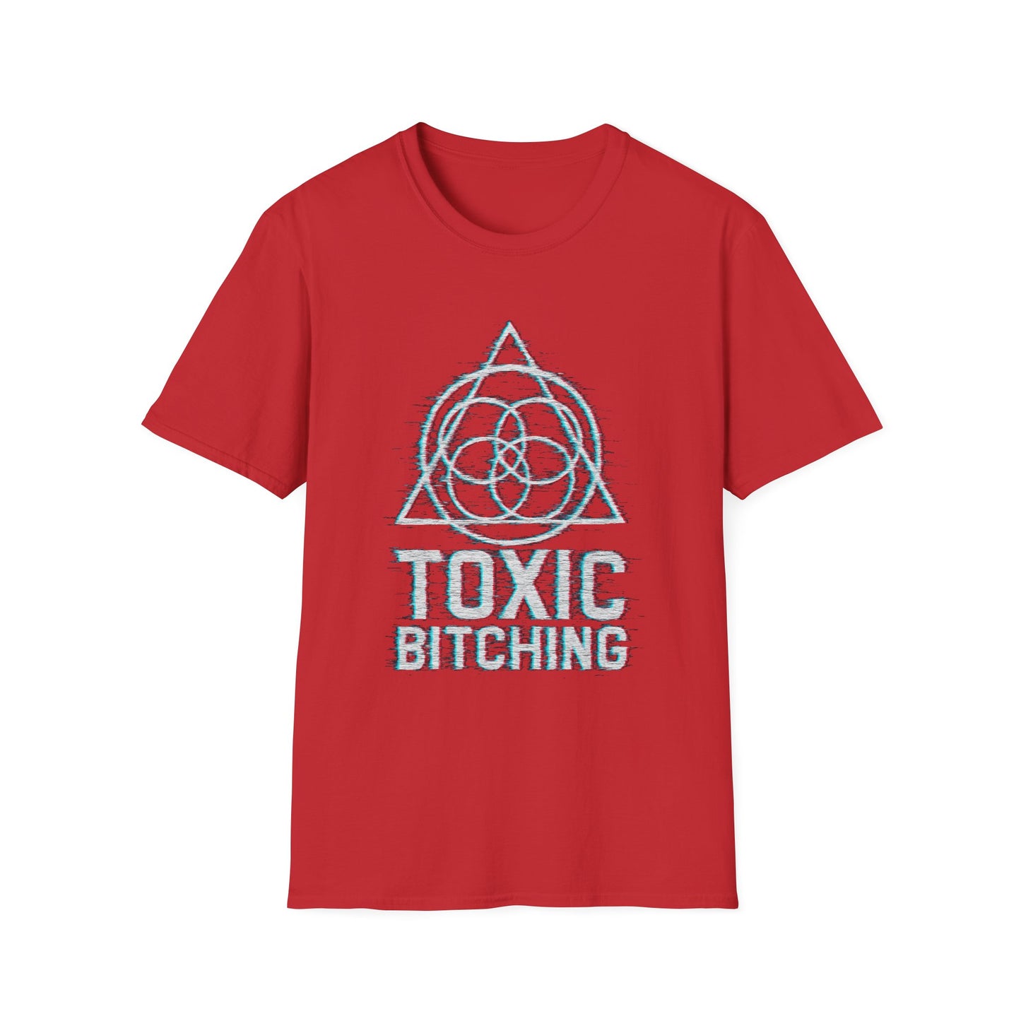 UNISEX SOFT STYLE Toxic Bitching LOGO Frequency Tee β (Gildan 6400)