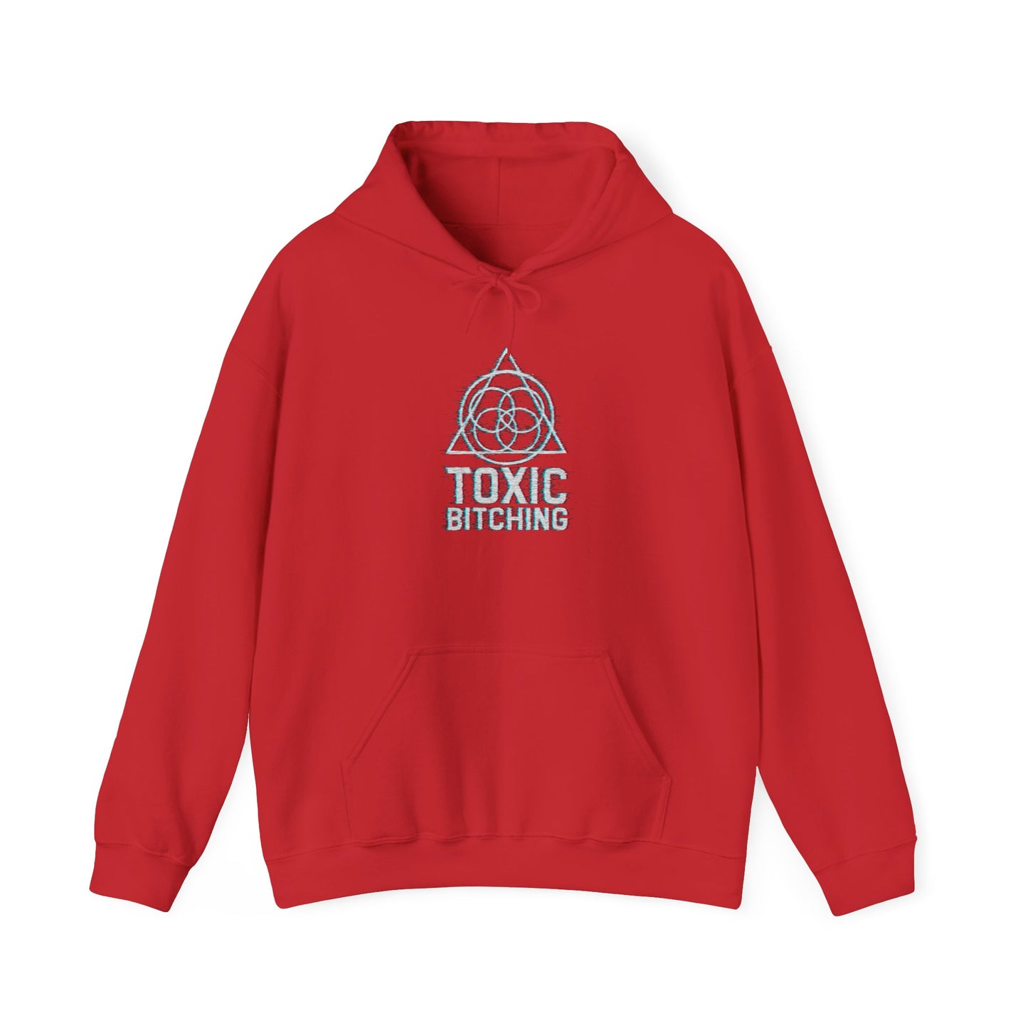 UNISEX GLITCH Logo Hoodie - TOXIC BITCHING Sigil (7 colors)