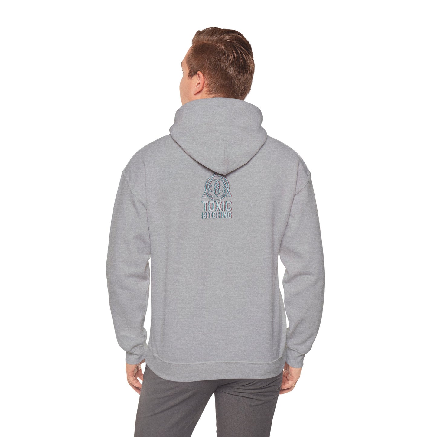 UNISEX GLITCH Logo Hoodie - TOXIC BITCHING Sigil (7 colors)