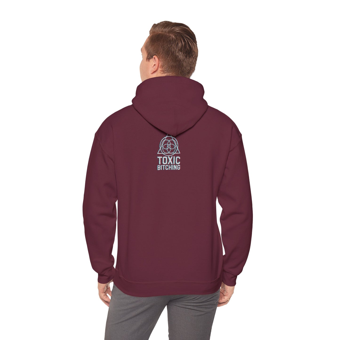 UNISEX GLITCH Logo Hoodie - TOXIC BITCHING Sigil (7 colors)