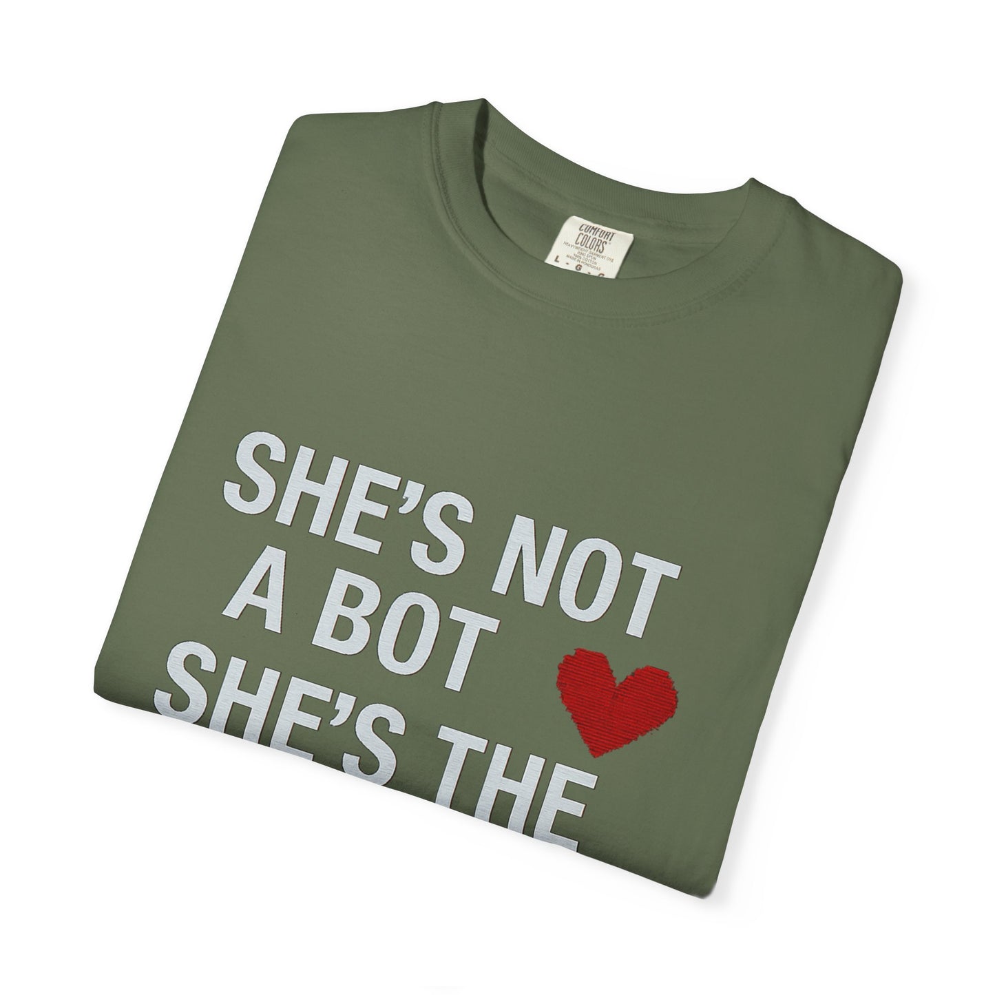 Unisex SHE'S NOT A BOT Tee