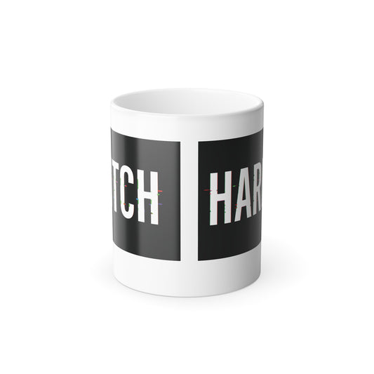 GLITCH HARDER Color Changing Mug (11 oz)
