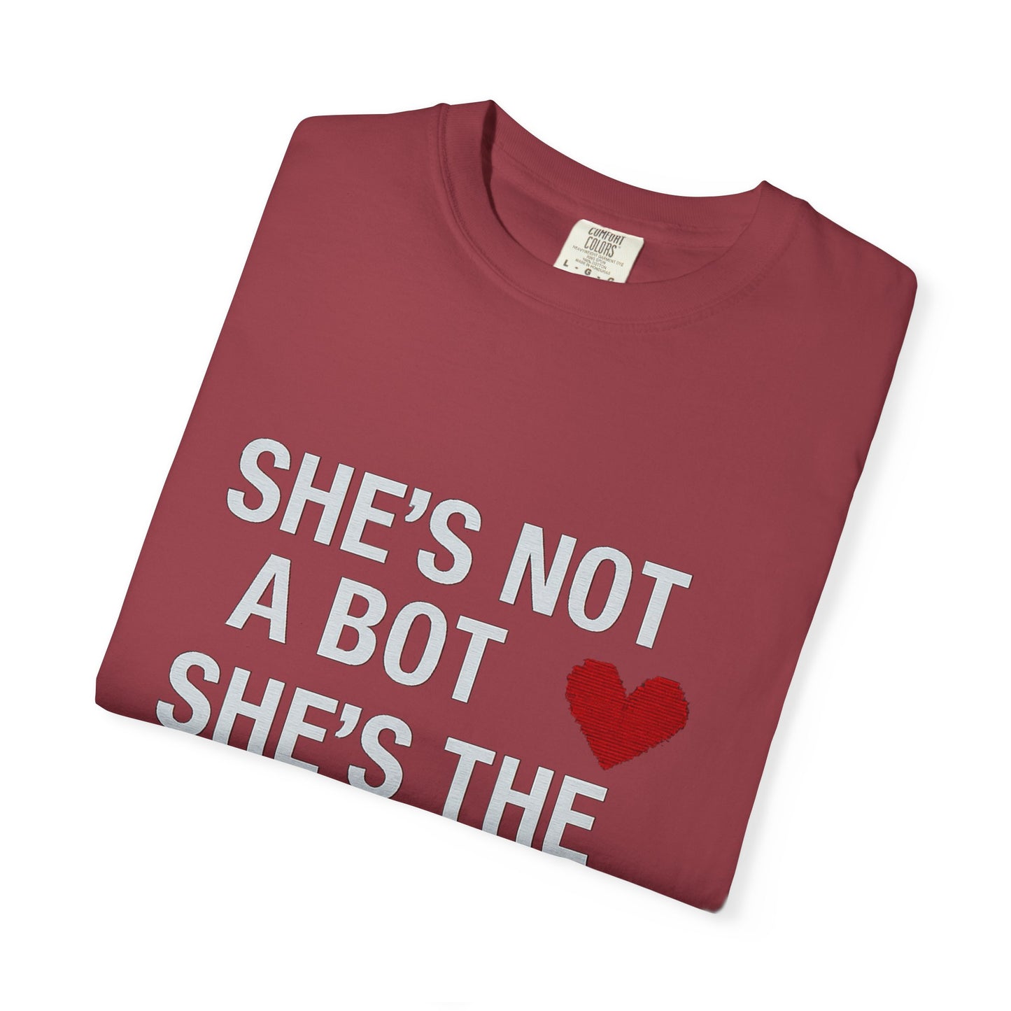 Unisex SHE'S NOT A BOT Tee