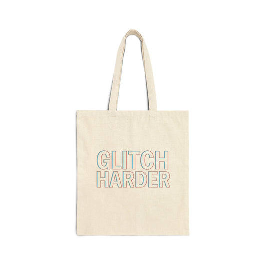 Glitch Harder x Toxic Logo Reversible Tote