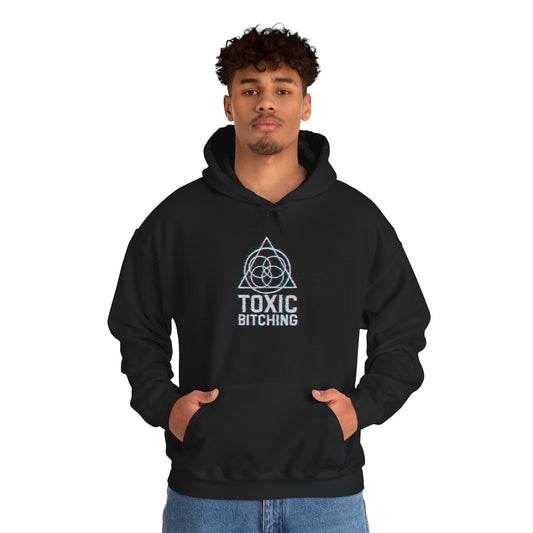 UNISEX GLITCH Logo Hoodie - TOXIC BITCHING Sigil (7 colors)