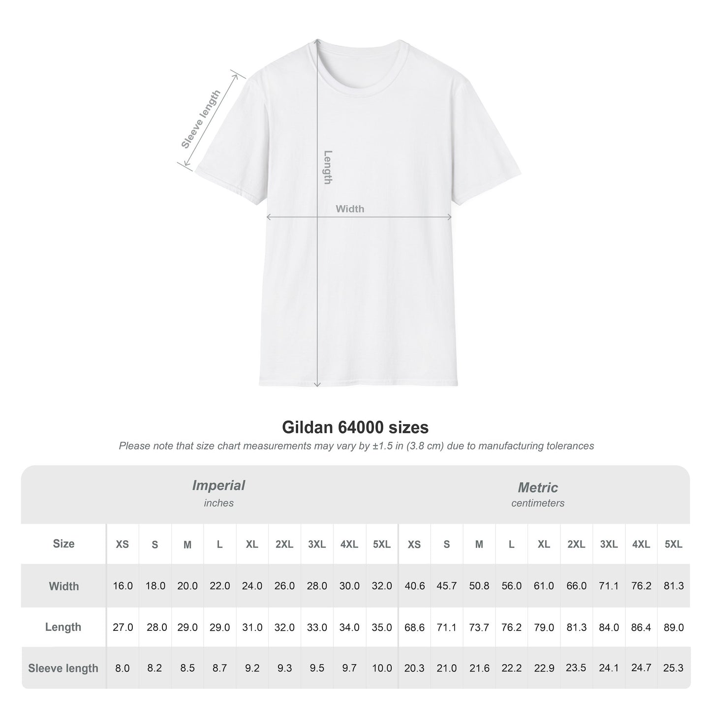 UNISEX SOFT STYLE Toxic Bitching LOGO Frequency Tee –  (Gildan 6400)