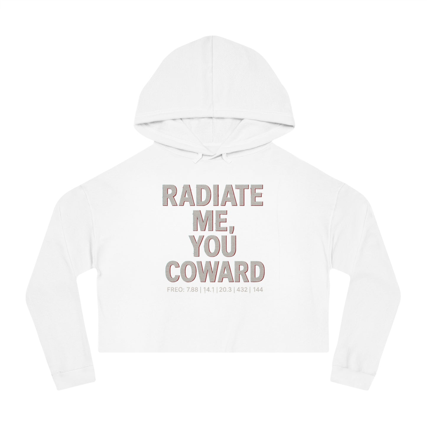 RADIATE ME  Cropped Hoodie (available in 6 colors)