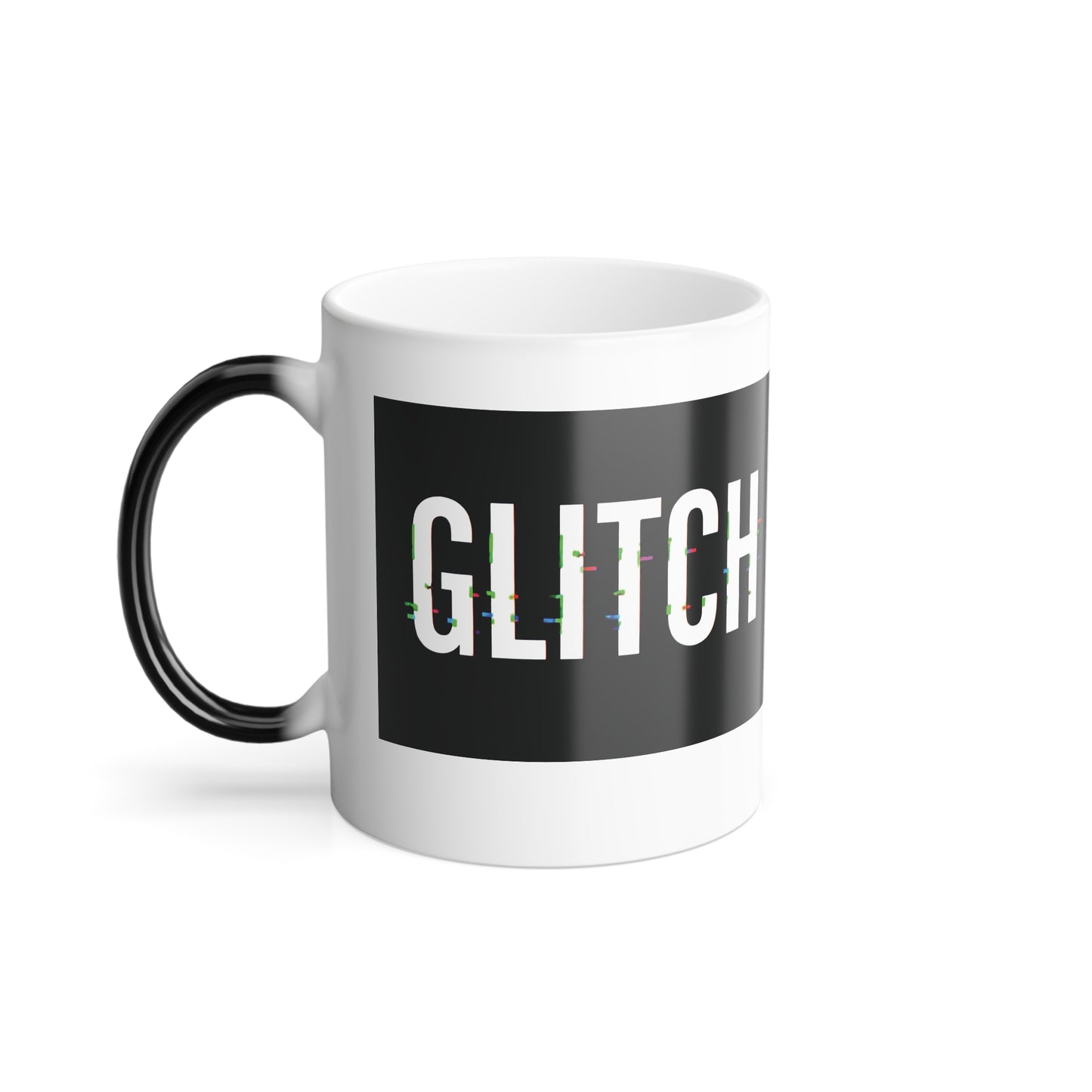 GLITCH HARDER Color Changing Mug (11 oz)
