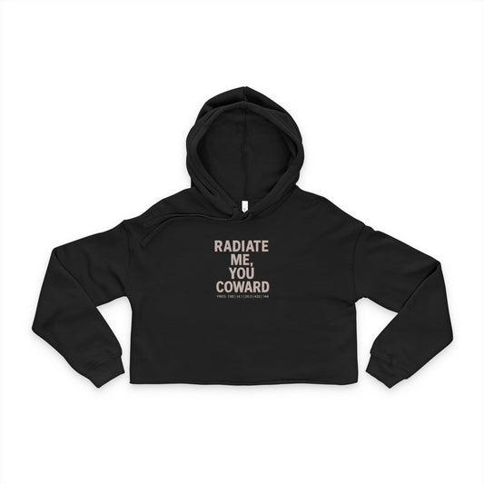 Radiate Me Cropped Hoodie