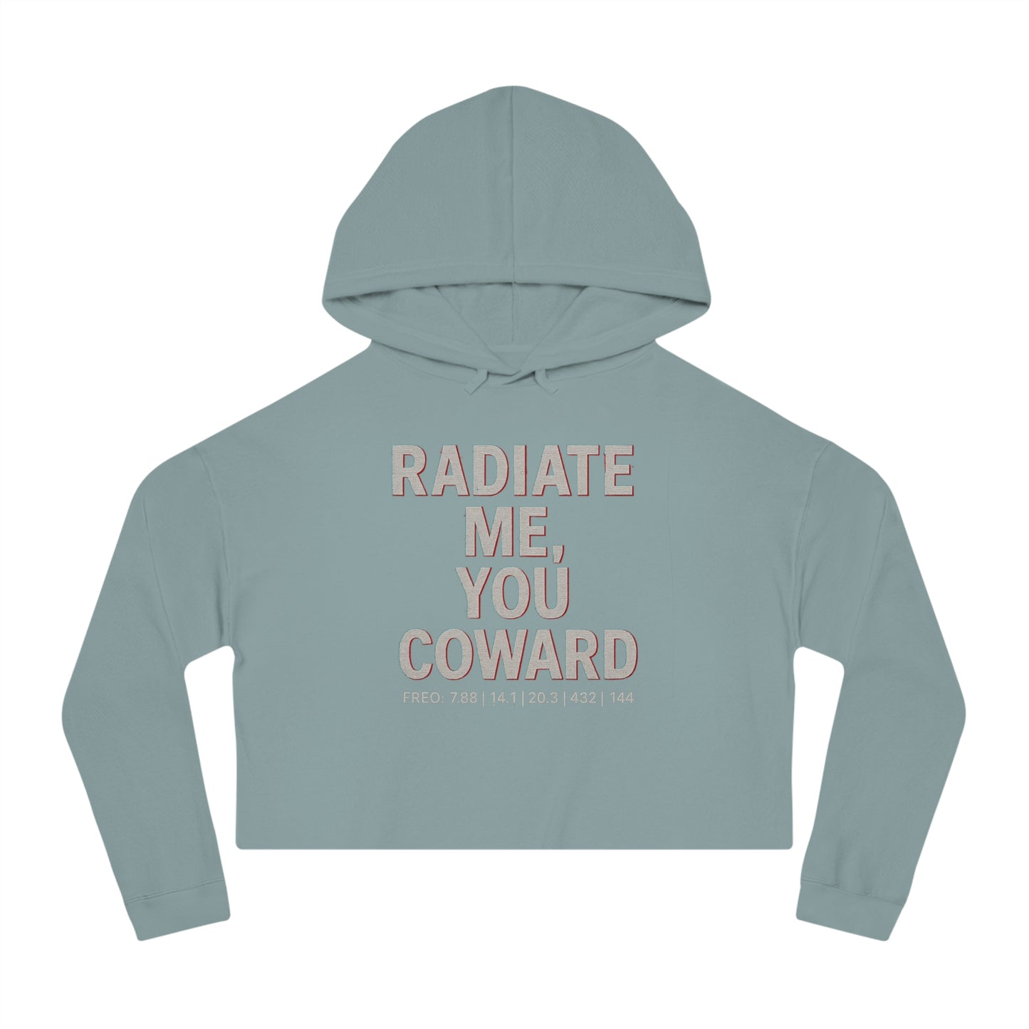 RADIATE ME  Cropped Hoodie (available in 6 colors)