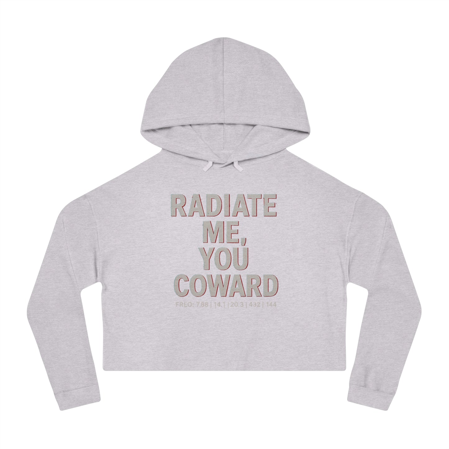 RADIATE ME  Cropped Hoodie (available in 6 colors)