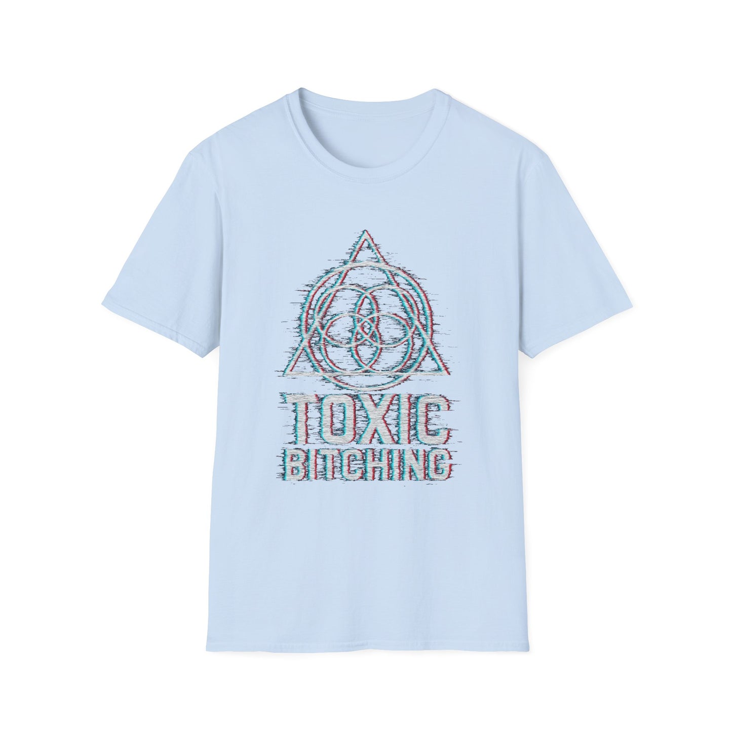 UNISEX SOFT STYLE Toxic Bitching LOGO Frequency Tee –  (Gildan 6400)