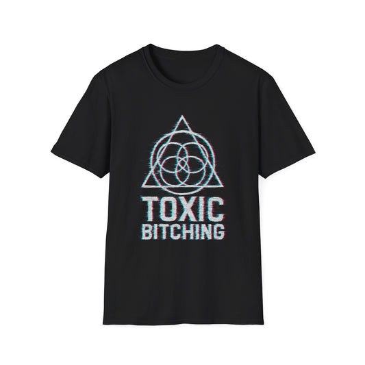UNISEX SOFT STYLE Toxic Bitching LOGO Frequency Tee –  (Gildan 6400)
