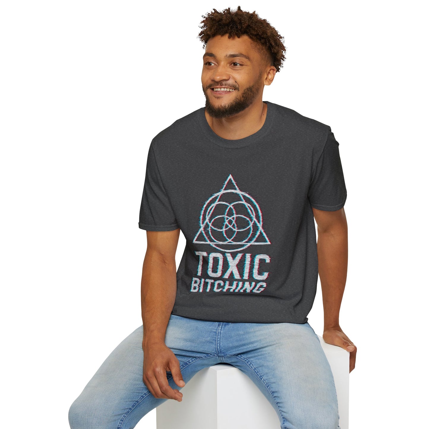 UNISEX SOFT STYLE Toxic Bitching LOGO Frequency Tee –  (Gildan 6400)