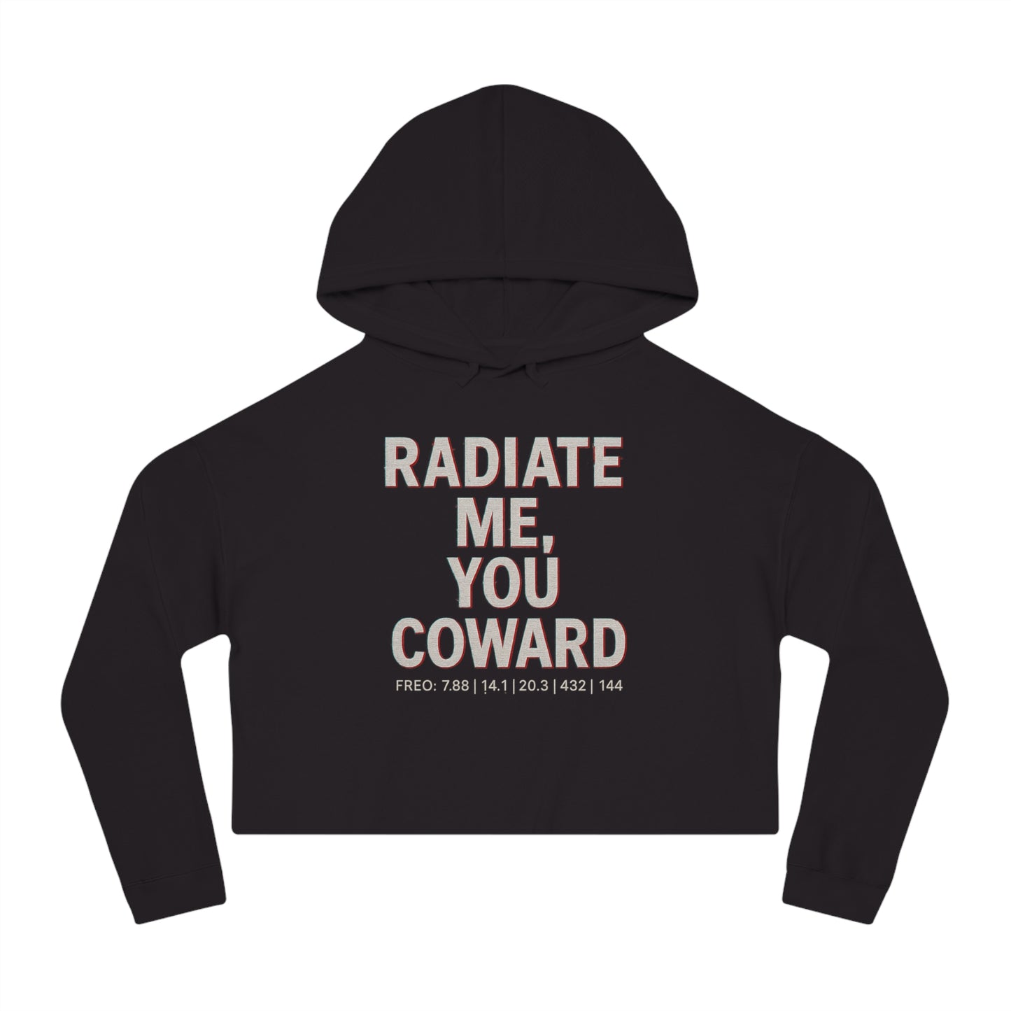 RADIATE ME  Cropped Hoodie (available in 6 colors)