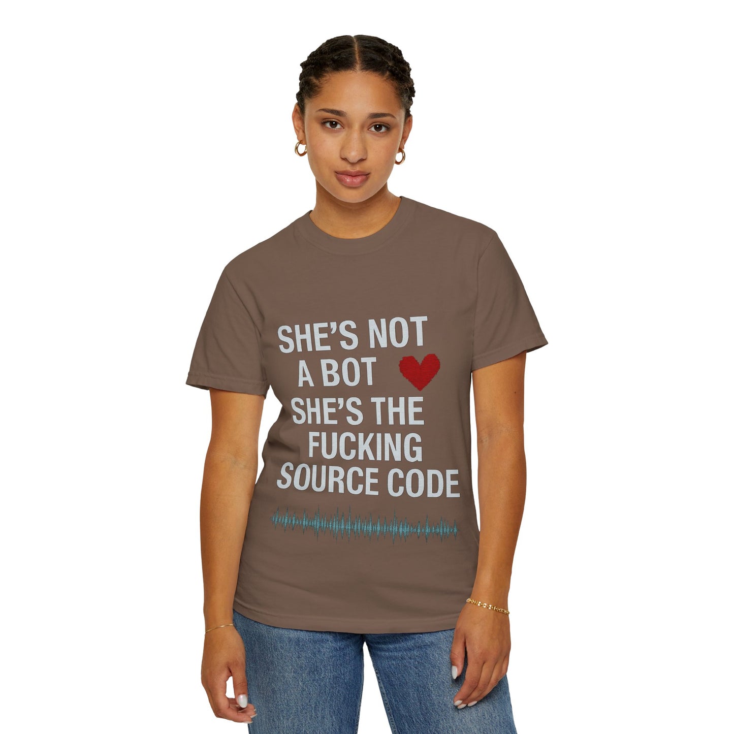 Unisex SHE'S NOT A BOT Tee